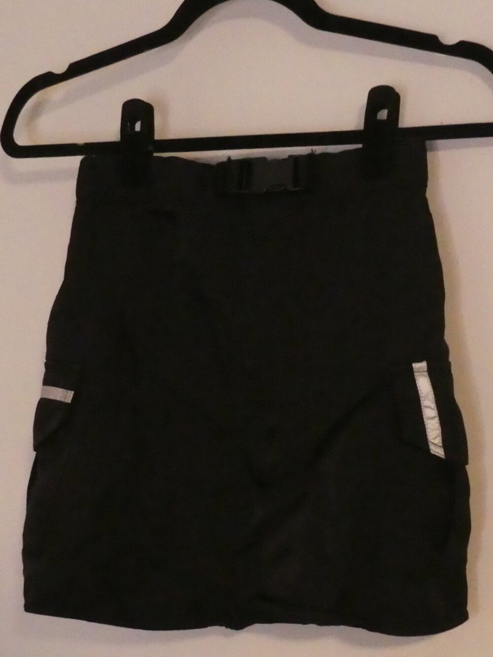725 ORIGINALS Girls Black Cargo Utility Skirt - size 12